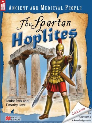 cover image of Ancient and Medieval People: The Spartan Hoplite